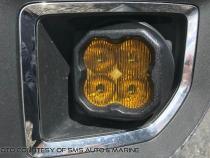 SS3 LED Fog Light Kit for 2015-2021 Chevrolet Colorado Yellow SAE Fog Pro w/ Backlight Diode Dynamics