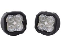 SS3 LED Fog Light Kit for 2007-2009 Ford Escape White SAE Fog Max w/ Backlight Diode Dynamics