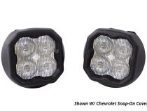 SS3 LED Fog Light Kit for 2012-2018 Chevrolet Sonic Yellow SAE Fog Max w/ Backlight Diode Dynamics