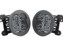 SS3 LED Fog Light Kit for 2005-2007 Dodge Magnum White SAE Fog Sport w/ Backlight Type M Bracket Kit Diode Dynamics