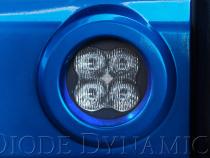 SS3 LED Fog Light Kit for 2005-2007 Dodge Magnum Yellow SAE Fog Sport w/ Backlight Type M Bracket Kit Diode Dynamics