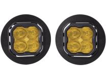 SS3 LED Fog Light Kit for 2013-2019 Subaru Outback Yellow SAE Fog Max w/ Backlight Diode Dynamics
