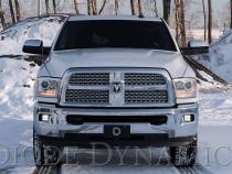SS3 LED Fog Light Kit for 2010-2018 Ram 2500/3500 Yellow SAE Fog Pro w/ Backlight Diode Dynamics