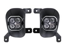 SS3 LED Fog Light Kit for 2019-2021 Ram 1500 Classic White SAE Fog Sport w/ Backlight Diode Dynamics