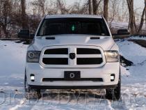SS3 LED Fog Light Kit for 2013-2018 Ram 1500 White SAE Fog Max w/ Backlight Diode Dynamics