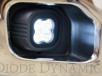 SS3 LED Fog Light Kit for 2011-2016 Ford Super Duty F-250/F-350 White SAE Fog Sport w/ Backlight Diode Dynamics
