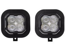 SS3 LED Fog Light Kit for 2011-2016 Ford Super Duty F-250/F-350 White SAE Fog Max w/ Backlight Diode Dynamics