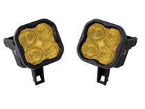 SS3 LED Fog Light Kit for 2004-2007 Ford Ranger Yellow SAE Fog Pro w/ Backlight Diode Dynamics
