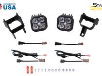 SS3 LED Fog Light Kit for 2004-2007 Ford Ranger White SAE Fog Max w/ Backlight Diode Dynamics