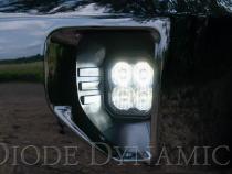 SS3 LED Fog Light Kit for 2016-2018 Chevrolet Silverado 1500 White SAE Fog Pro w/ Backlight Diode Dynamics