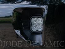 SS3 LED Fog Light Kit for 2019 Chevrolet Silverado 1500 LD Yellow SAE Fog Pro w/ Backlight Diode Dynamics