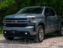 SS3 LED Fog Light Kit for 2019-2021 Chevrolet Silverado 1500 White SAE Fog Max w/ Backlight Diode Dynamics
