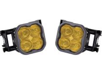 SS3 LED Fog Light Kit for 2008-2009 Subaru Legacy Yellow SAE Fog Sport w/ Backlight Diode Dynamics
