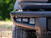 Stage Series Fog Pocket Kit for 21-Up Ford Bronco, White Sport Diode Dynamics