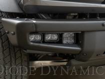 Stage Series Fog Pocket Kit for 21-Up Ford Bronco, White Sport Diode Dynamics