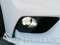 SS3 LED Fog Light Kit for 2012-2014 Lexus IS250C A/T Convertible, White SAE Fog Sport with Backlight
