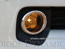 SS3 LED Fog Light Kit for 2010-2016 Toyota Sienna, Yellow SAE Fog Sport with Backlight