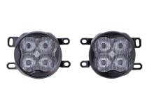 SS3 LED Fog Light Kit for 2012-2014 Lexus IS250C A/T Convertible, White SAE Fog Max with Backlight