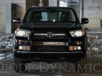 SS3 LED Fog Light Kit for 2010-2013 Toyota 4Runner, Yellow SAE Fog Max with Backlight Diode Dynamics