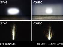 SS5 Sport Universal CrossLink 3-Pod Lightbar Yellow Driving Diode Dynamics
