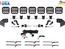 Bronco SS5 Sport CrossLink Windshield White Combo Lightbar Kit Diode Dynamics