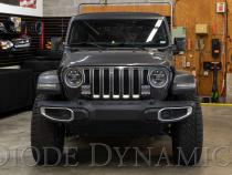 Jeep JL SS5 CrossLink Bumper Lightbar Kit Pro Driving Diode Dynamics