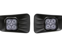 SS3 LED Fog Light Kit for 2015-2020 Chevrolet Suburban, White SAE Fog Max with Backlight Diode Dynamics
