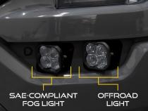 SS3 LED Fog Pocket Kit for 2021-2022 Ford F-150, Yellow Max Diode Dynamics
