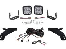 SS5 Bumper LED Pod Light Kit for 2021-2022 Ford F-150, Sport White Driving Diode Dynamics