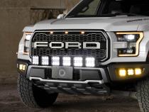 SS5 Grille Mount Bracket Kit for 2017-2020 Ford Raptor Diode Dynamics
