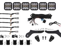 SS5 Grille CrossLink Lightbar Kit for 2017-2020 Ford Raptor Pro White Combo Diode Dynamics