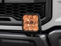 SS5 Bumper LED Pod Light Kit for 2017-2020 Ford Raptor Sport Yellow Combo Diode Dynamics