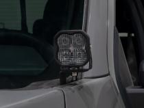 Stage Series Backlit Ditch Light Kit for 2021-2022 Ford F-150, SSC2 Pro White Combo Diode Dynamics