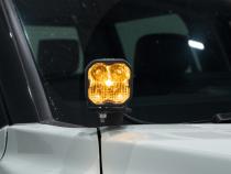 Stage Series Ditch Light Kit for 2022 Toyota Tundra C2 Sport Diode Dymanics Yellow Combo Diode Dymanics