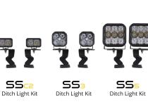 Stage Series Ditch Light Kit for 2022 Toyota Tundra C2 Sport Diode Dymanics Yellow Combo Diode Dymanics