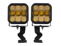 Stage Series Ditch Light Kit for 2022 Toyota Tundra SS5 Sport Diode Dymanics Yellow Combo Diode Dymanics