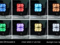 Stage Series Ditch Light Kit for 2022 Toyota Tundra SS5 Sport Diode Dymanics Yellow Combo Diode Dymanics