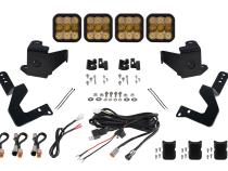 SS5 Grille CrossLink Lightbar Kit for 2022 Toyota Tundra Sport Yellow Combo Diode Dymanics