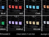 SS5 Grille CrossLink Lightbar Kit for 2022 Toyota Tundra Sport Yellow Combo Diode Dymanics