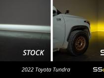 SS6 LED Fog Light Kit for 2022 Toyota Tundra White Wide Diode Dymanics