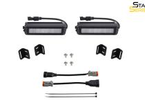 SS6 LED Fog Light Kit for 2022 Toyota Tundra White Wide Diode Dymanics