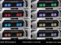 SS5 Stealth Grille LED 2-Pod Kit for 2014-2023 Toyota 4Runner, Sport Yellow Combo Diode Dynamics