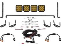SS5 Stealth Grille LED 4-Pod Kit for 2014-2023 Toyota 4Runner, Pro Yellow Driving Diode Dynamics