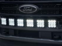 SS5 6-Pod CrossLink Grille Lightbar Kit for 2020-2022 Super Duty, Pro Yellow Combo Diode Dynamics