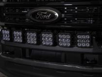SS5 6-Pod CrossLink Grille Lightbar Kit for 2020-2022 Super Duty, Pro Yellow Combo Diode Dynamics