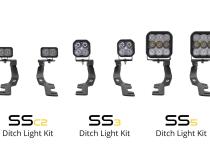 Stage Series Ditch Light Kit for 2019-Present Ram, SS3 Sport Yellow Combo Diode Dynamics