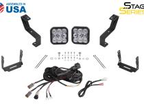 SS5 Bumper LED Pod Light Kit for 2019-Present Ram, Pro Yellow Combo Diode Dynamics