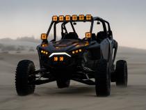 20-Present Polaris RZR A-Pillar LED Pod Kit, SS5 Pro White Combo Diode Dynamics