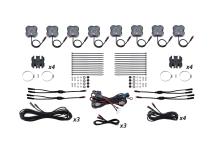 Stage Series SXS Rock Light Installer Kit, RGBW M8 (8-pack)