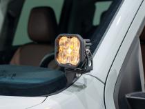 Stage Series Ditch Light Kit for 2022+ Ford Maverick, C2 Sport Yellow Combo